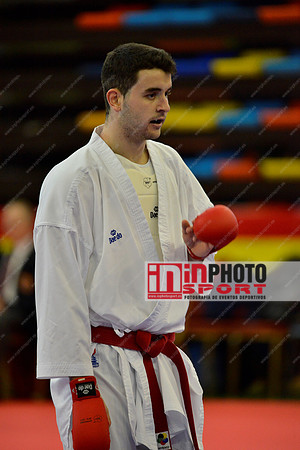 Martinez Velilla Marcos (SHURIYAMA, ESP) in WKF Series A - Guadalajara (SPA).11/02/2018