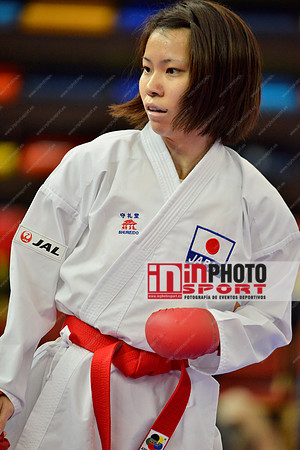 YAMADA SARA (JAPAN, JPN) in WKF Series A - Guadalajara (SPA).11/02/2018