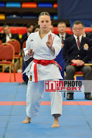 Lidia Rodríguez Encabo in WKF Series A - Guadalajara (SPA).11/02/2018