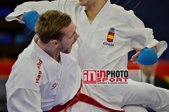 Gerrese Nick (Unity99 Rotterdam, NED), IBANEZ SAENZ-TORRE RODRIGO (SPAIN, ESP) in WKF Series A - Guadalajara (SPA).11/02/2018