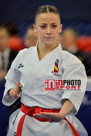 Lidia Rodríguez Encabo in WKF Series A - Guadalajara (SPA).11/02/2018