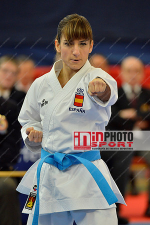 Sandra Sánchez Jaime in WKF Series A - Guadalajara (SPA).11/02/2018
